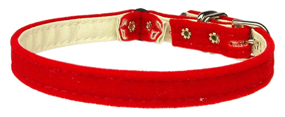 Breakaway Cat Collar With Band Plain, "Velvet"