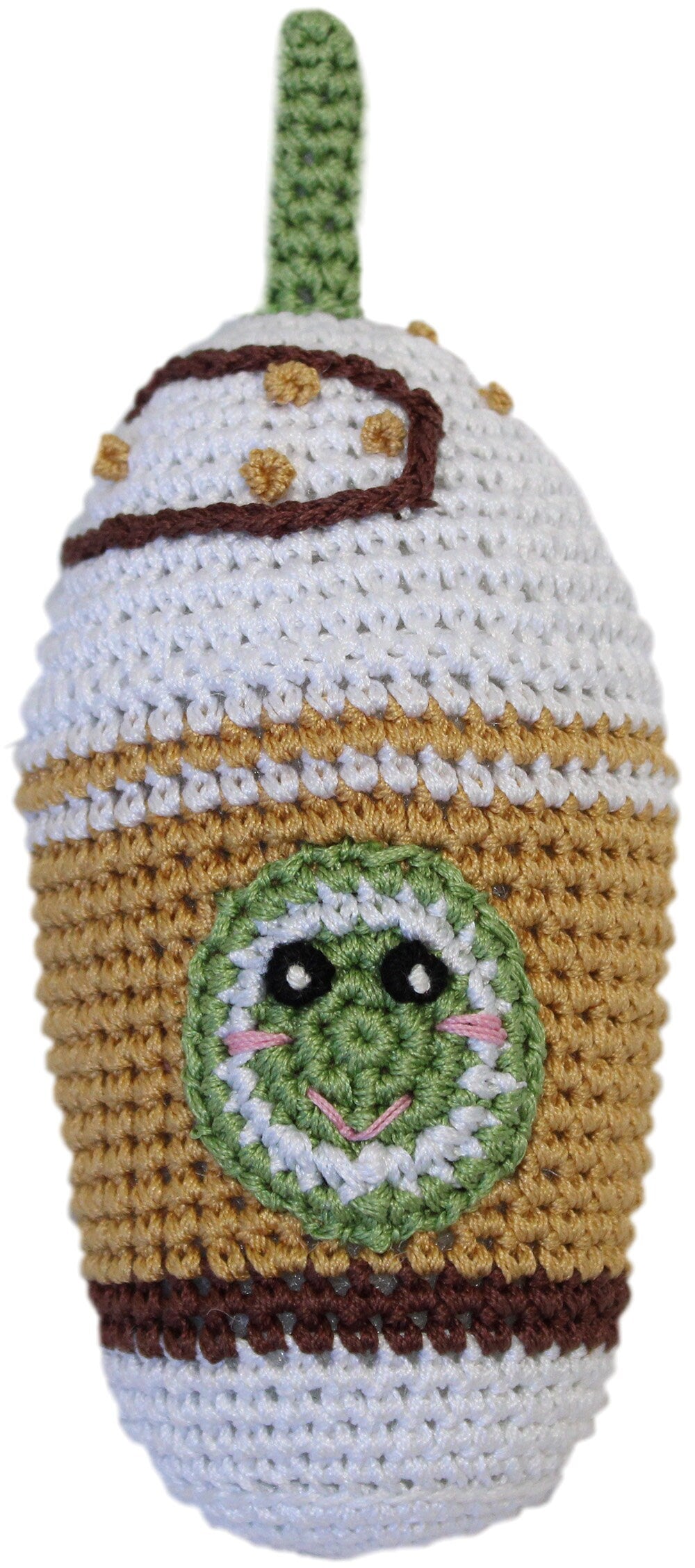 Knit Knacks Organic Cotton Pet, Dog Toy, "Beverages Group" (Choose from 9 different options!)