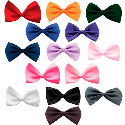 Pet, Dog and Cat Bow Ties, "Solid Colors Group" *Available in 14 different colors!*