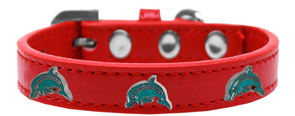 Dog, Puppy & Pet Widget Fashion Collar, "Dolphin"