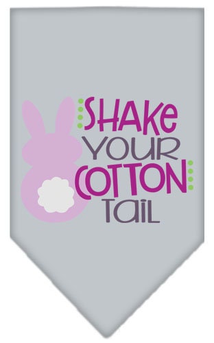 Pet and Dog Bandana Screen Printed, "Shake Your Cotton Tail"