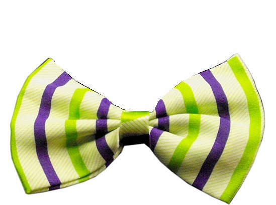 Pet, Dog and Cat Bow Ties, "Stripes Group" *Available in 9 different pattern options!*