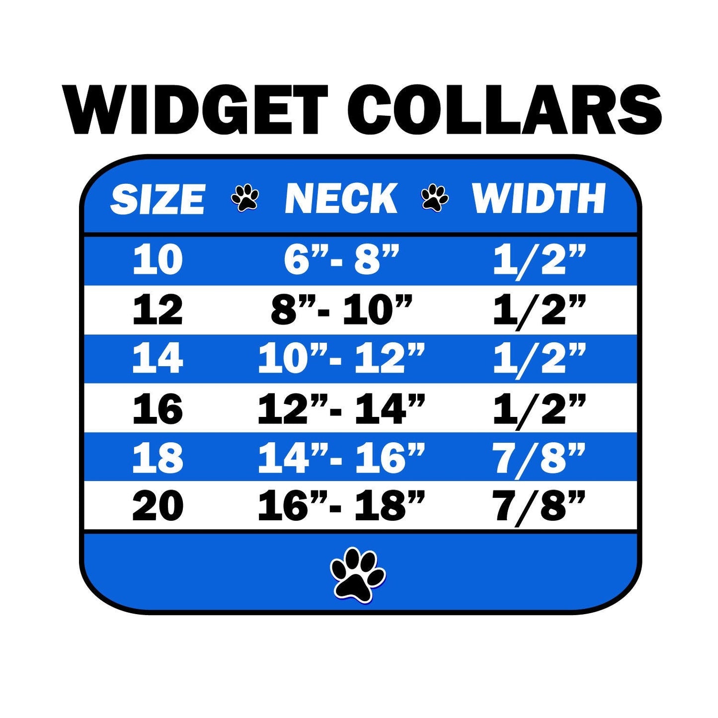 Dog, Puppy and Pet Designer Croc Widget Collar, "Red, White & Blue Stars"