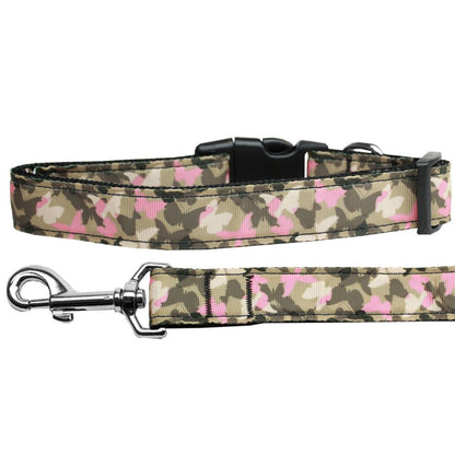 Pet Dog & Cat Nylon Collar or Leash, "Camo Butterflies"