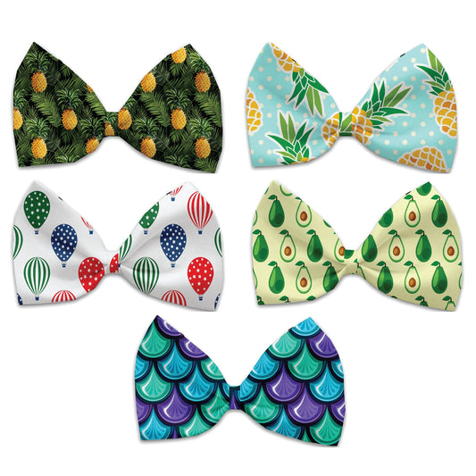 Pet, Dog and Cat Bow Ties, "Summertime Fun Group" *Available in 5 different pattern options!*