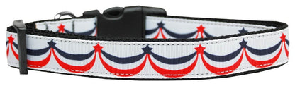 Pet Dog & Cat Nylon Collar or Leash, "American Swag"