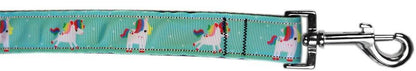 Pet Dog & Cat Nylon Collar or Leash, "Unicorn"