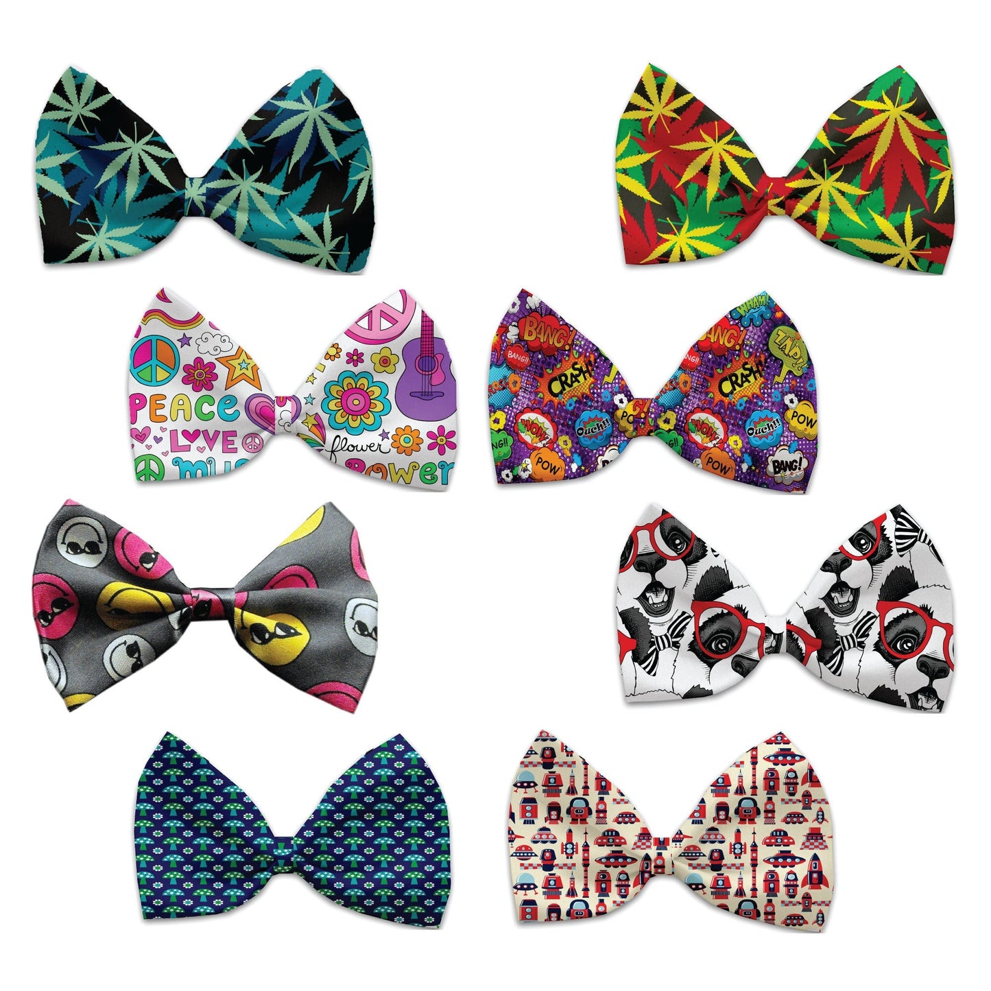 Pet, Dog and Cat Bow Ties, "Mary Jane Group" *Available in 9 different pattern options!*