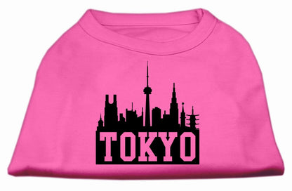 Pet Dog & Cat Shirt Screen Printed, "Tokyo Skyline"