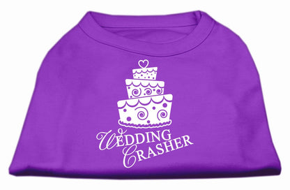 Pet Dog & Cat Shirt Screen Printed, "Wedding Crasher"