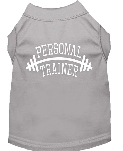 Pet Dog & Cat Shirt Screen Printed, "Personal Trainer"