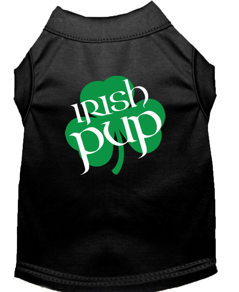 Pet Dog & Cat Shirt Screen Printed, "Irish Pup"