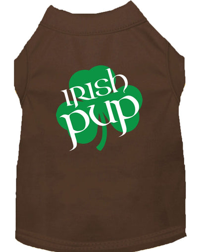 Pet Dog & Cat Shirt Screen Printed, "Irish Pup"