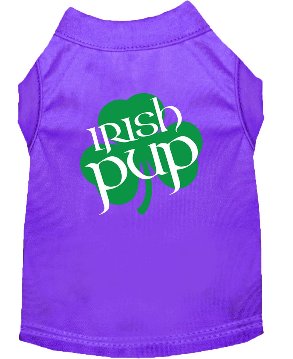 Pet Dog & Cat Shirt Screen Printed, "Irish Pup"