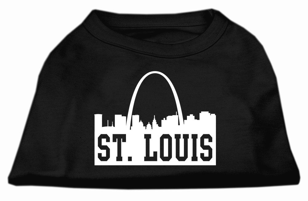 Pet Dog & Cat Shirt Screen Printed, "St. Louis Skyline"