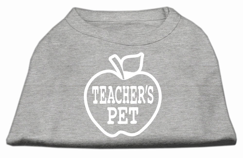 Pet Dog & Cat Shirt Screen Printed, "Teacher's Pet"