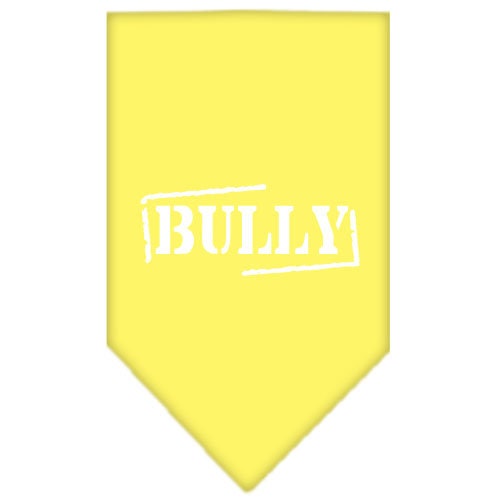 Pet and Dog Bandana Screen Printed, "Bully"