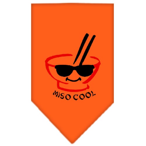 Pet and Dog Bandana Screen Printed, "Miso Cool"