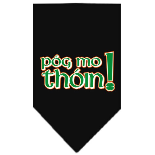 Pet and Dog Bandana Screen Printed, "Pog Mo Thoin"