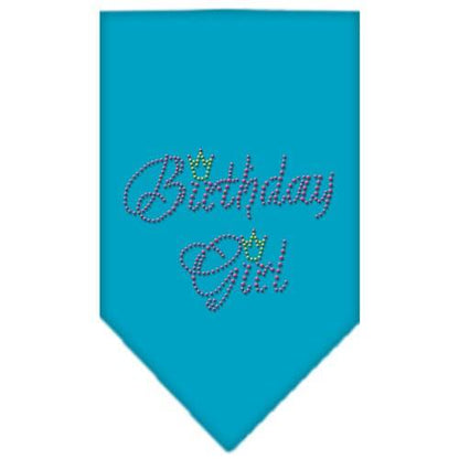 Pet and Dog Bandana Rhinestone, "Birthday Girl"