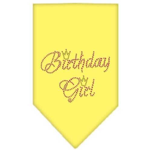 Pet and Dog Bandana Rhinestone, "Birthday Girl"