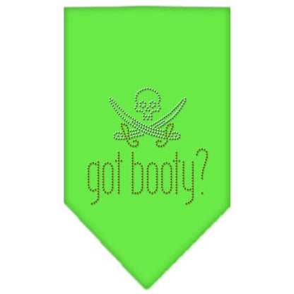 Pet and Dog Bandana Rhinestone, "Got Booty"