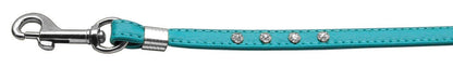 Dog, Puppy & Pet Leash, "Clear Crystal Rhinestones" (Available with Gold or Silver hardware)