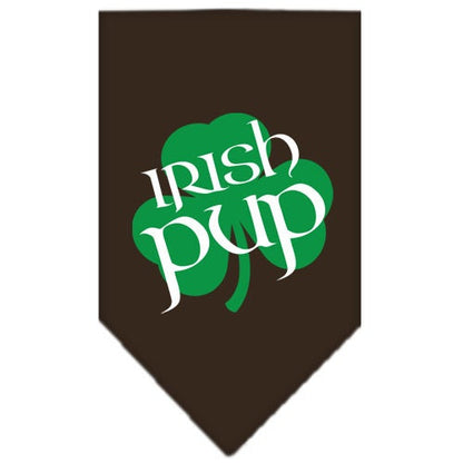 Pet and Dog Bandana Screen Printed, "Irish Pup"