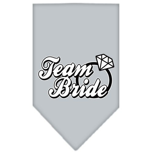 Pet and Dog Bandana Screen Printed, "Team Bride"