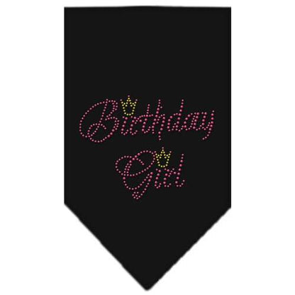 Pet and Dog Bandana Rhinestone, "Birthday Girl"