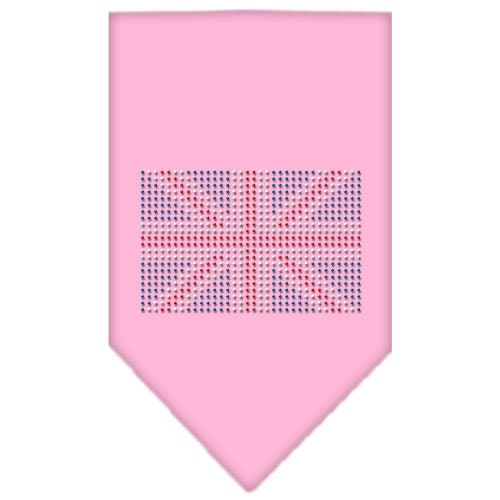 Pet and Dog Bandana Rhinestone, "British Flag"