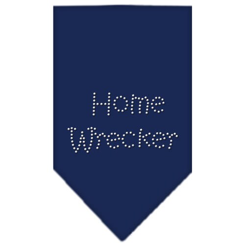 Pet and Dog Bandana Rhinestone, "Home Wrecker"