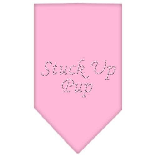 Pet and Dog Bandana Rhinestone, "Stuck Up Pup"