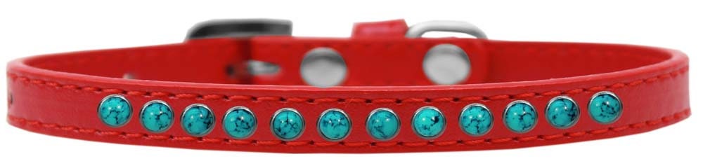 Dog, Puppy & Pet Fashion Collar, "Premium Southwest Turquoise Pearl"