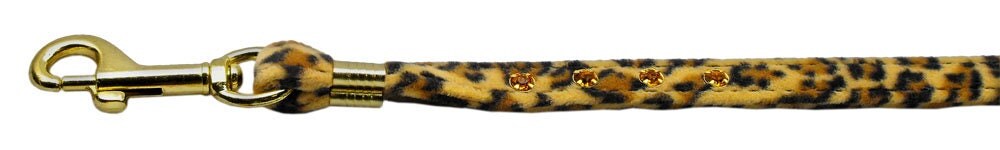 Dog, Puppy & Pet Plain Leash, "Animal Print" (Available in Plain or Jeweled)