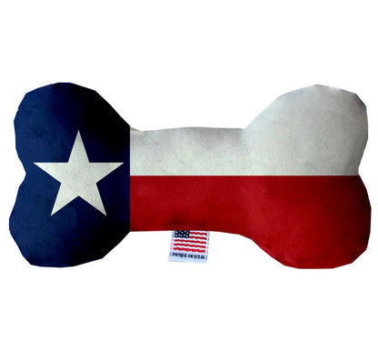 Pet & Dog Plush Bone Toys, "Texas Coast" (Set 1 of 3 Texas State Toy Options, available in different pattern options!)