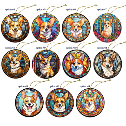 Corgi Jewelry - Stained Glass Style Necklaces, Earrings and more!