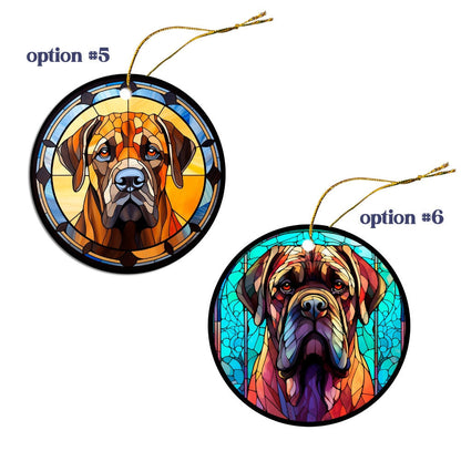 Mastiff Jewelry - Stained Glass Style Necklaces, Earrings and more!