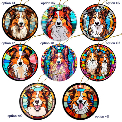 Collie Jewelry - Stained Glass Style Necklaces, Earrings and more!