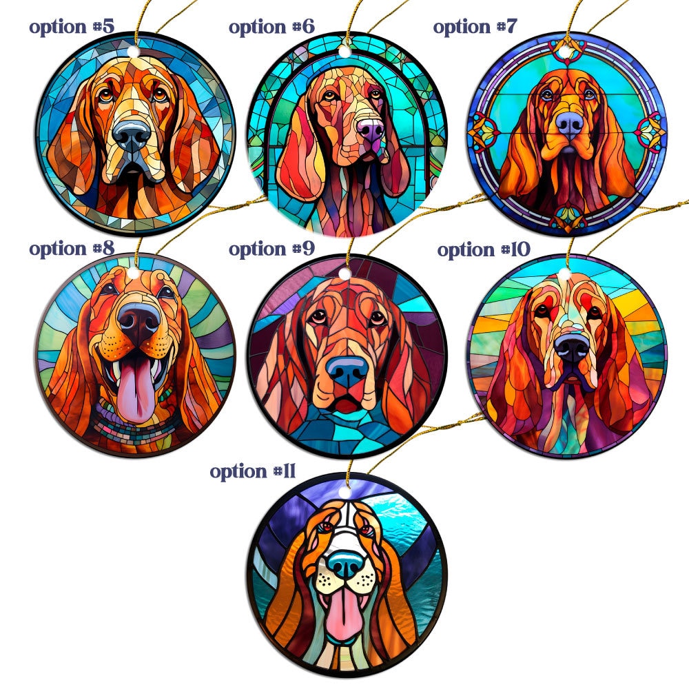 Bloodhound Jewelry - Stained Glass Style Necklaces, Earrings and more!