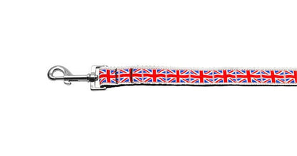 Pet Dog & Cat Nylon Collar or Leash, "Tiled Union Jack"