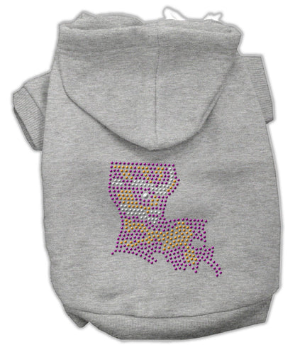 Pet, Dog & Cat Hoodie Rhinestone, "Louisiana"