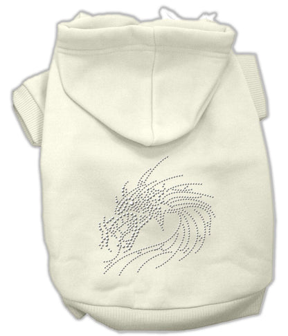 Pet, Dog & Cat Hoodie Rhinestone, "Dragon"