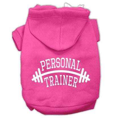 Pet, Dog & Cat Hoodie Screen Printed, "Personal Trainer"