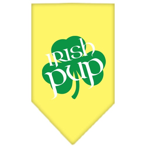 Pet and Dog Bandana Screen Printed, "Irish Pup"