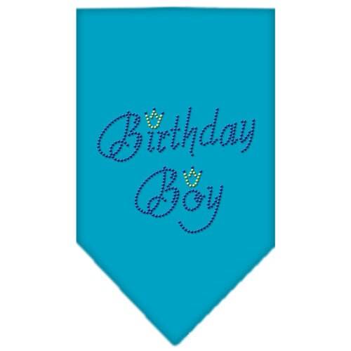 Pet and Dog Bandana Rhinestone, "Birthday Boy"