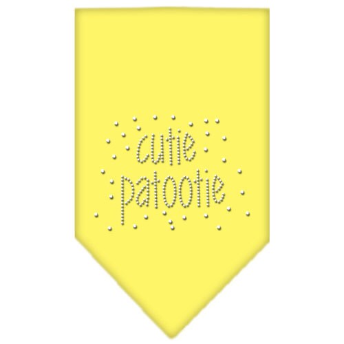 Pet and Dog Bandana Rhinestone, "Cutie Patootie"