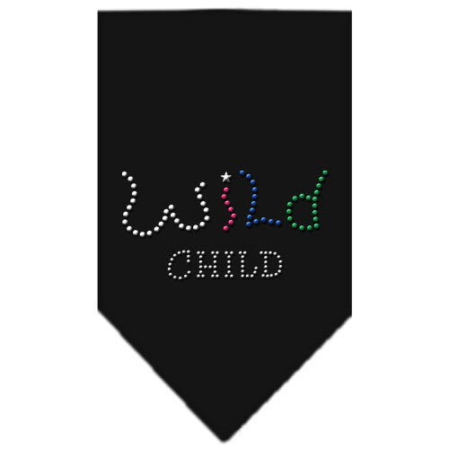 Pet and Dog Bandana Rhinestone, "Wild Child"