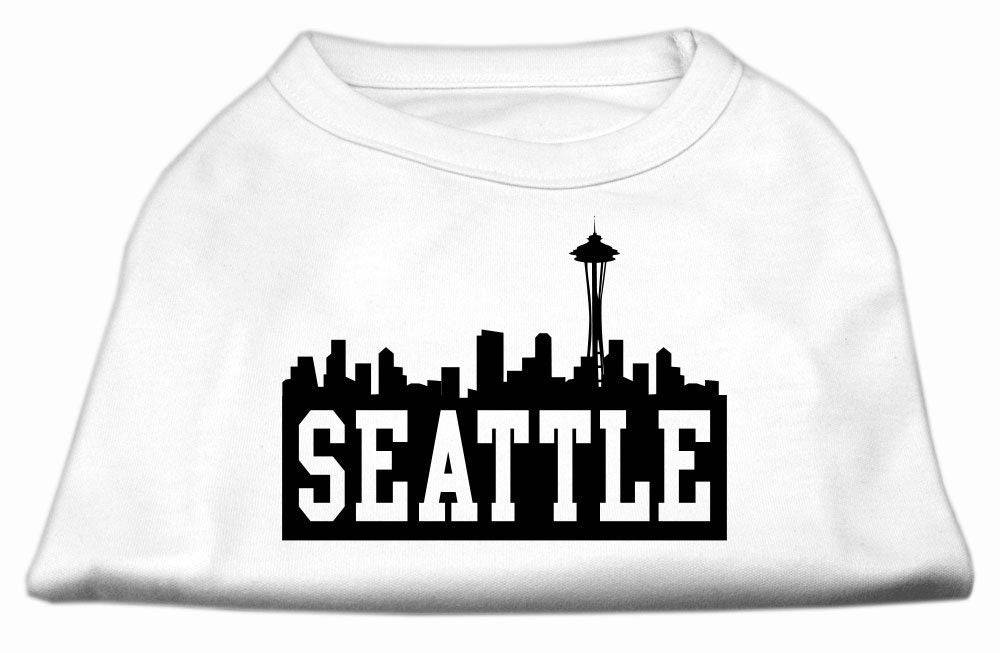 Pet Dog & Cat Shirt Screen Printed, "Seattle Skyline"