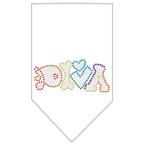 Pet and Dog Bandana Rhinestone, "Technicolor Diva"